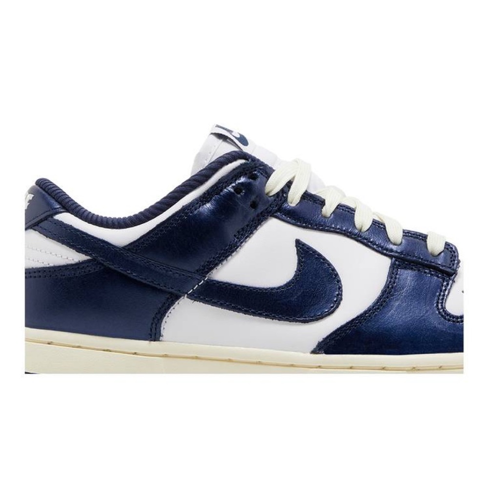 NIke Wmns Dunk Low Premium "Vintage Navy" FN7197-100 NEW - Picture 3 of 7